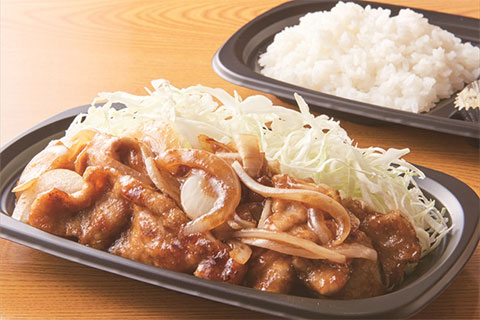 生姜焼き弁当
